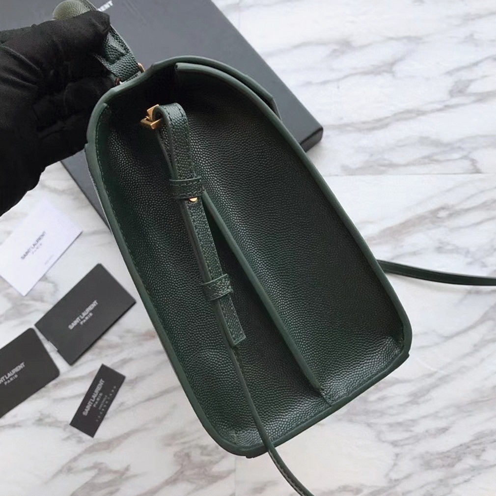 Replica Sa1nt Lau*nt Cassandra Medium Bag Green