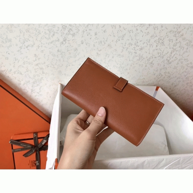 Gold Swift Fake Luxury H**me5 Bearn Wallet