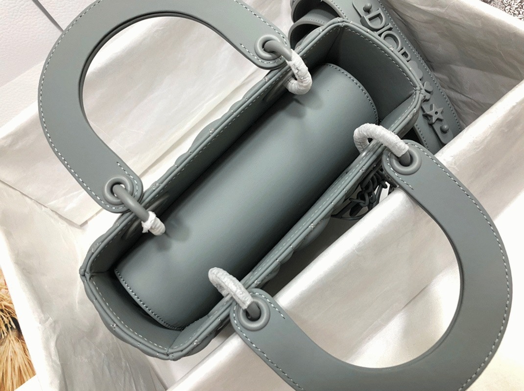 D10r Small Lady D10r My ABCD10r Bag Knockoff in Grey