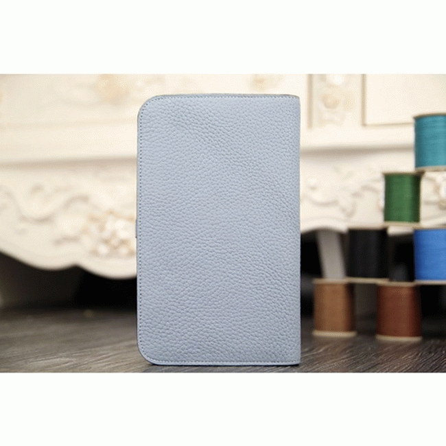 Blue lin best replica H**me5 Dogon combine wallet
