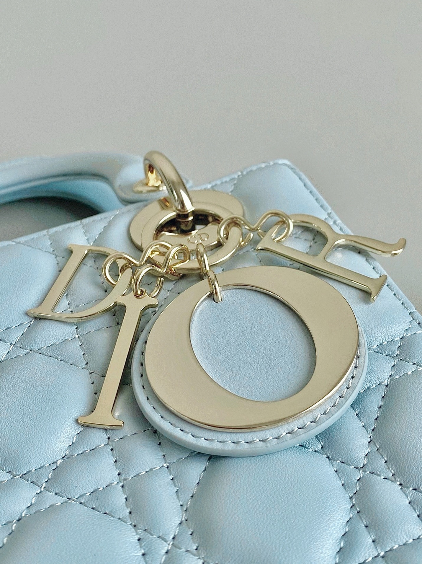 D10r Small Lady D10r My ABCD10r Bag Replica in Placid Blue