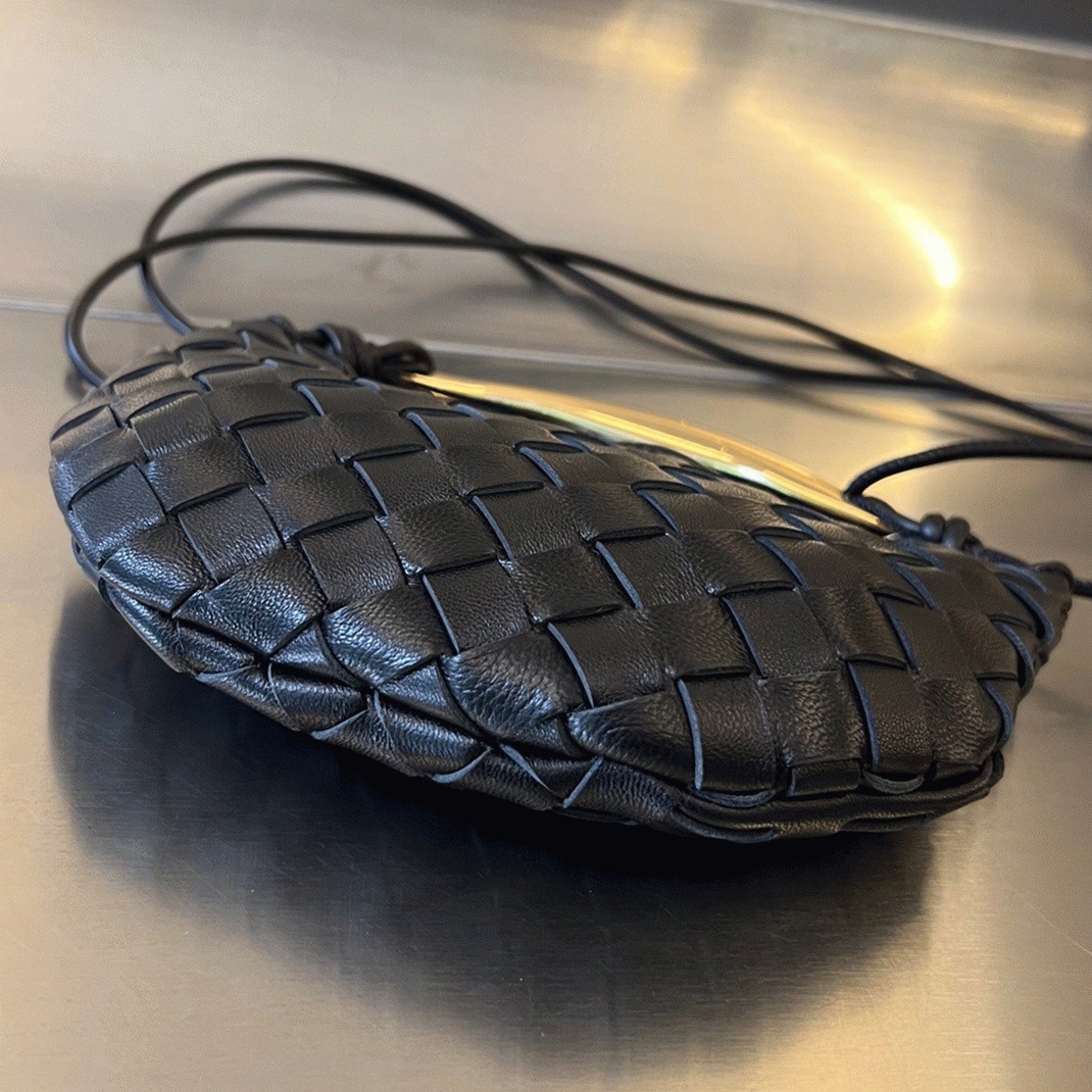 Replica B0tt*ga Ven*ta Sardine Mini Bag Black