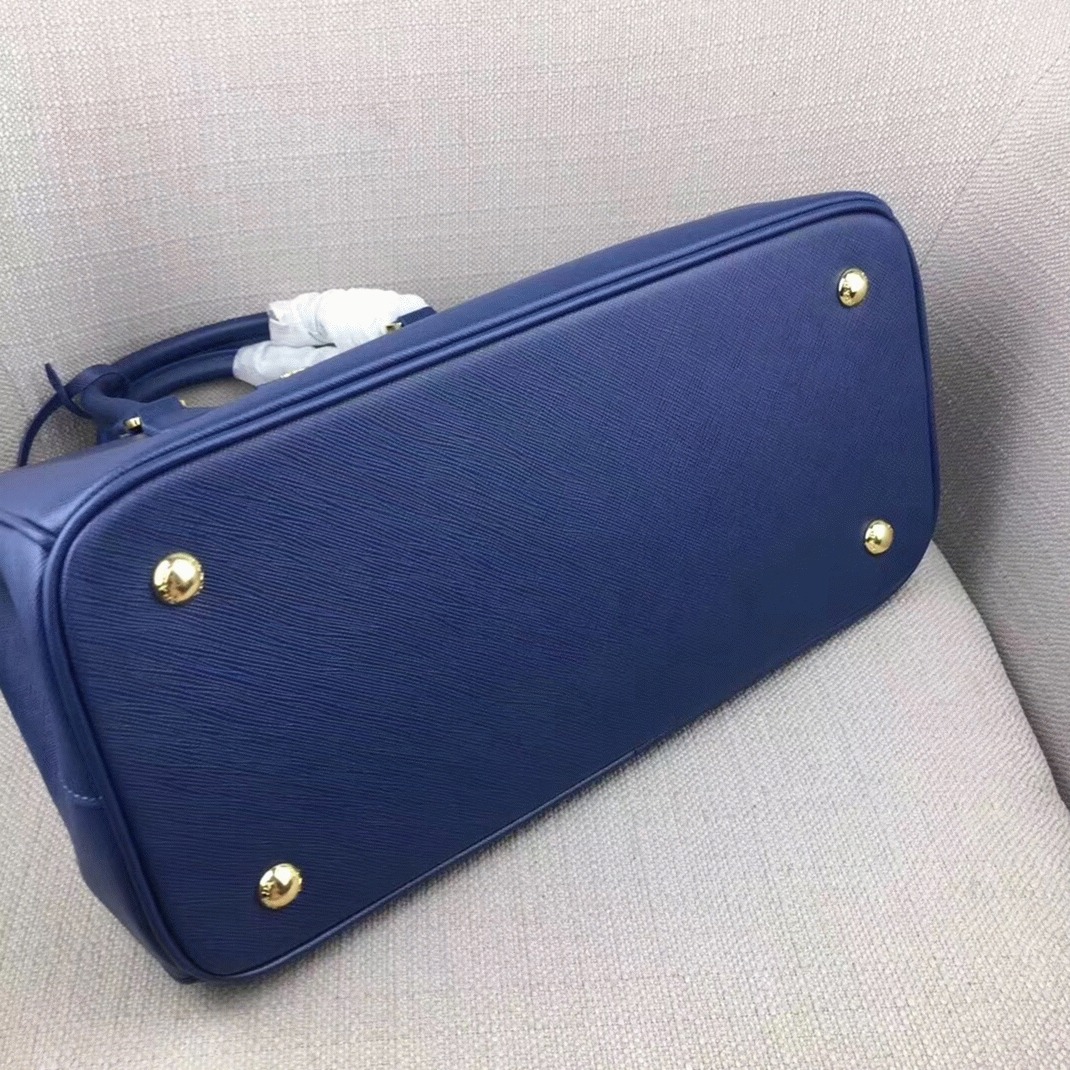 Blue Pra*a Galleria Large Bag Replica