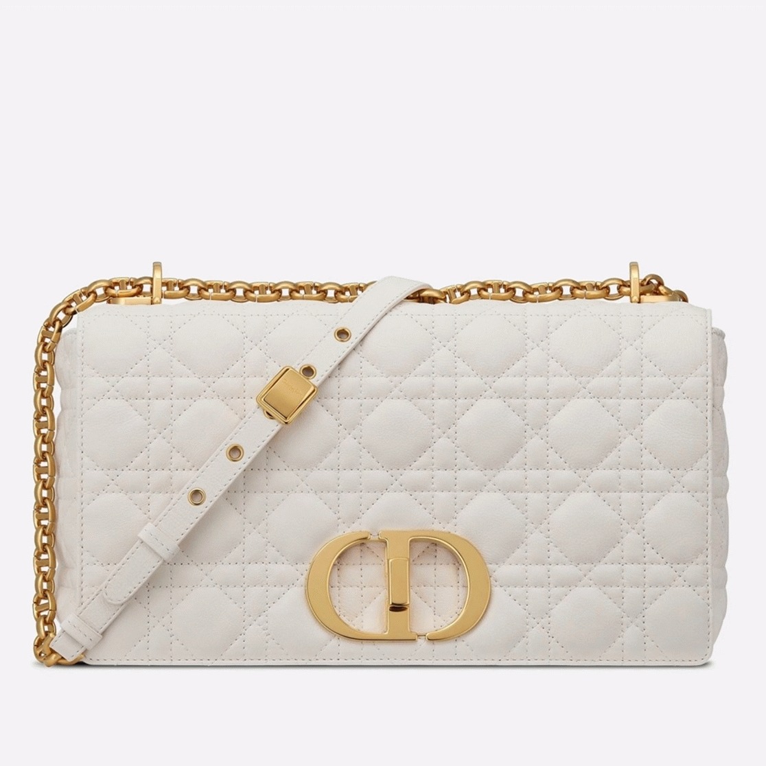 D10r Caro Large Bag Replica in White