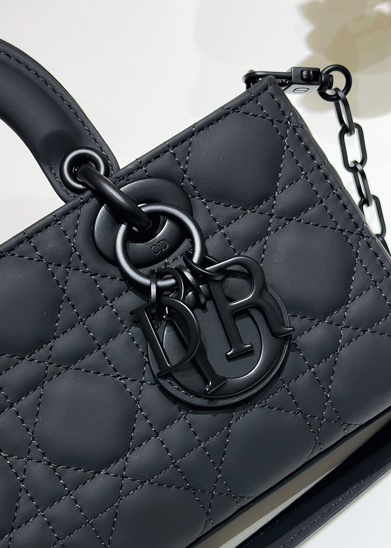 D10r Lady D-Joy Small Bag Replica in Black