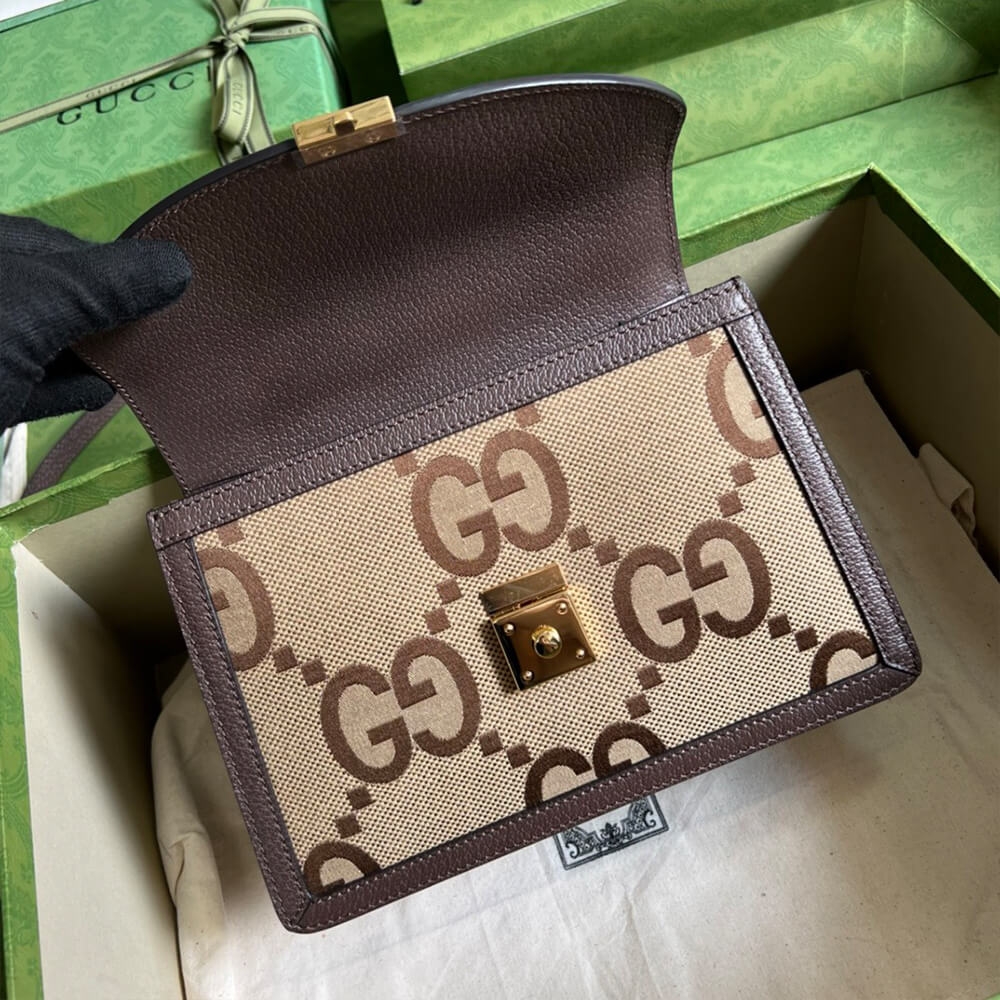Gvc*1 BAMBOO 1947 JUMBO GG SMALL TOP HANDLE BAG