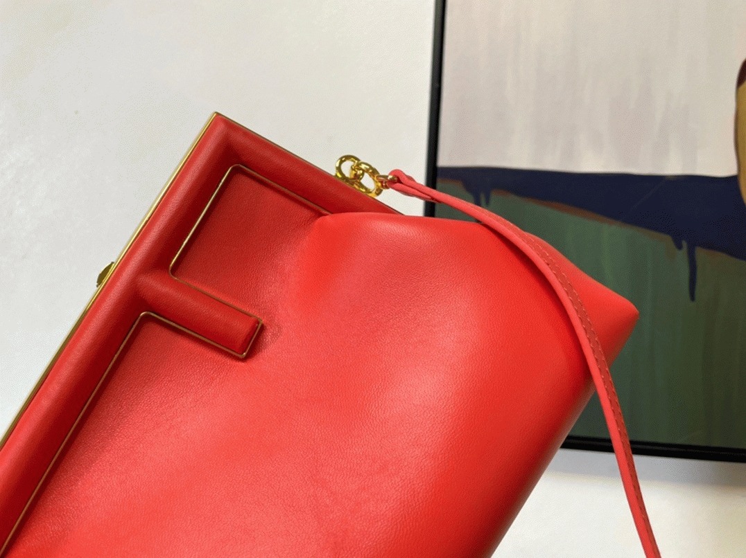 Top Quality Replica F**di First Small Bag In Red