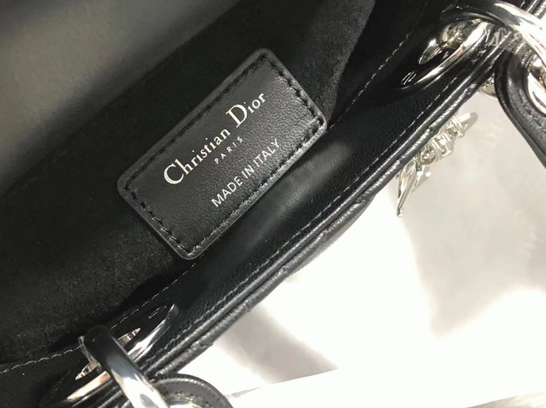 D10r Lady D10r Mini Bag Fake in Noir