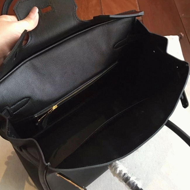 H**me5 Birkin 35cm Imitation Designer Bag in Black