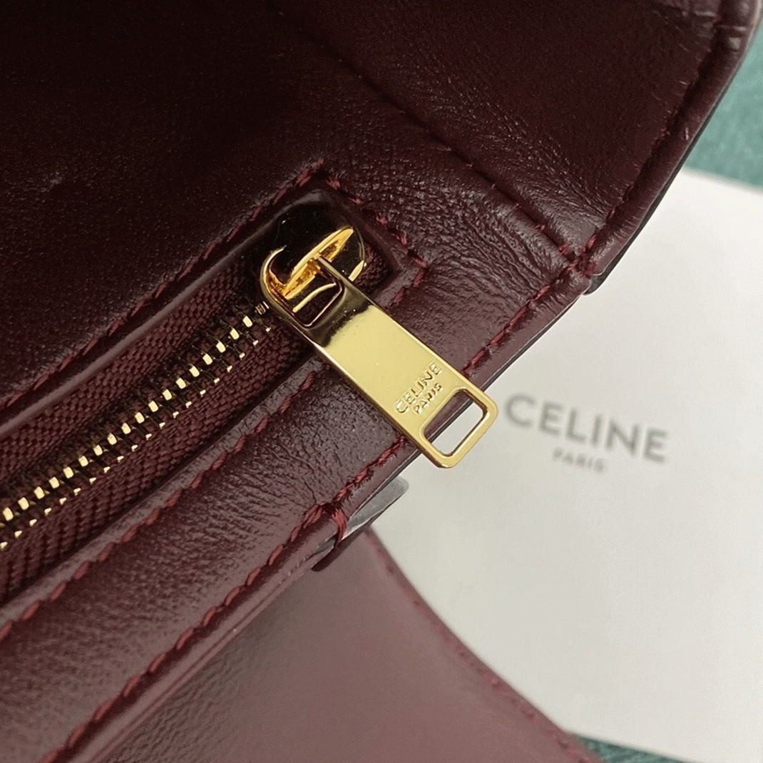 Top Quality Replica Ce1i*e Triomphe Large Bag In Bordeaux