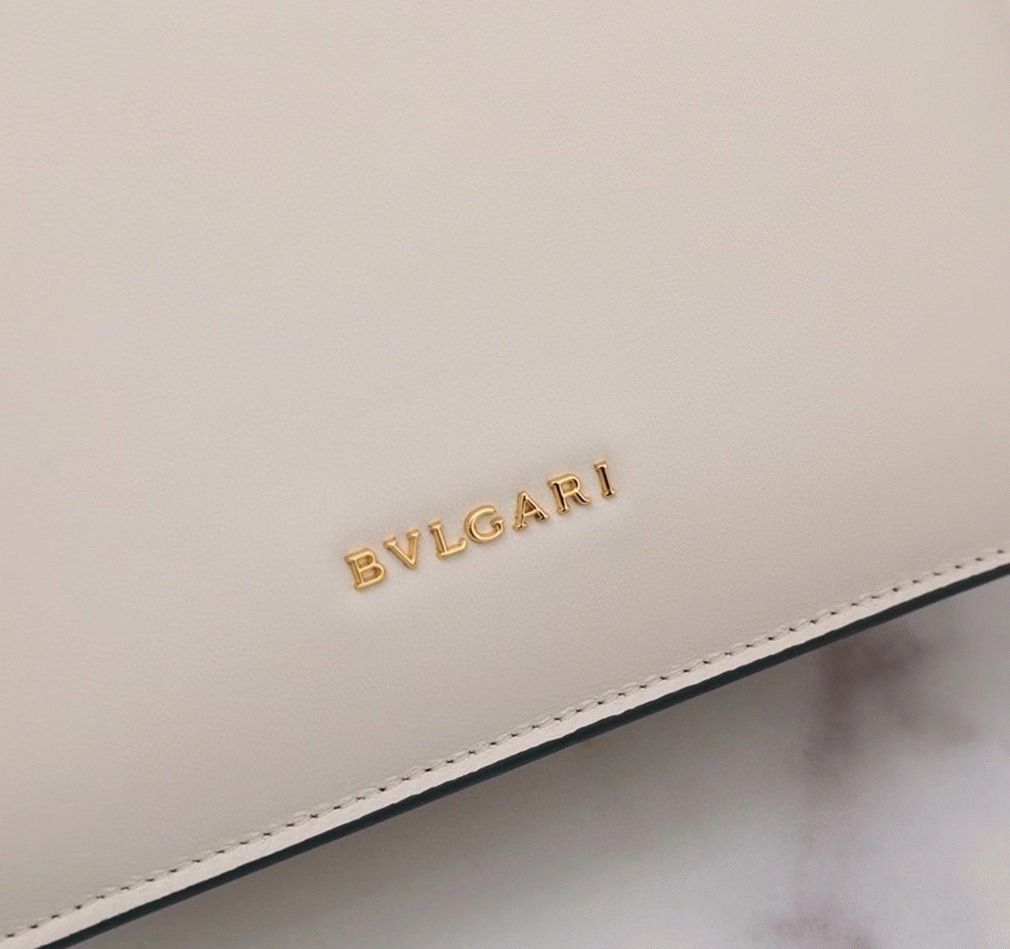 Fake Bv1g*ai Serpenti Forever Small Crossbody Bag with Chain Ivory