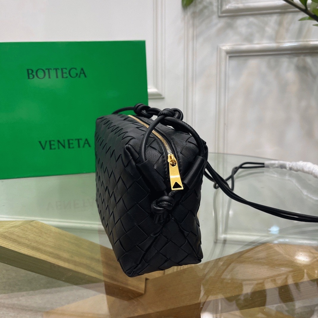 Replica B0tt*ga Ven*ta Loop Small Bag Black