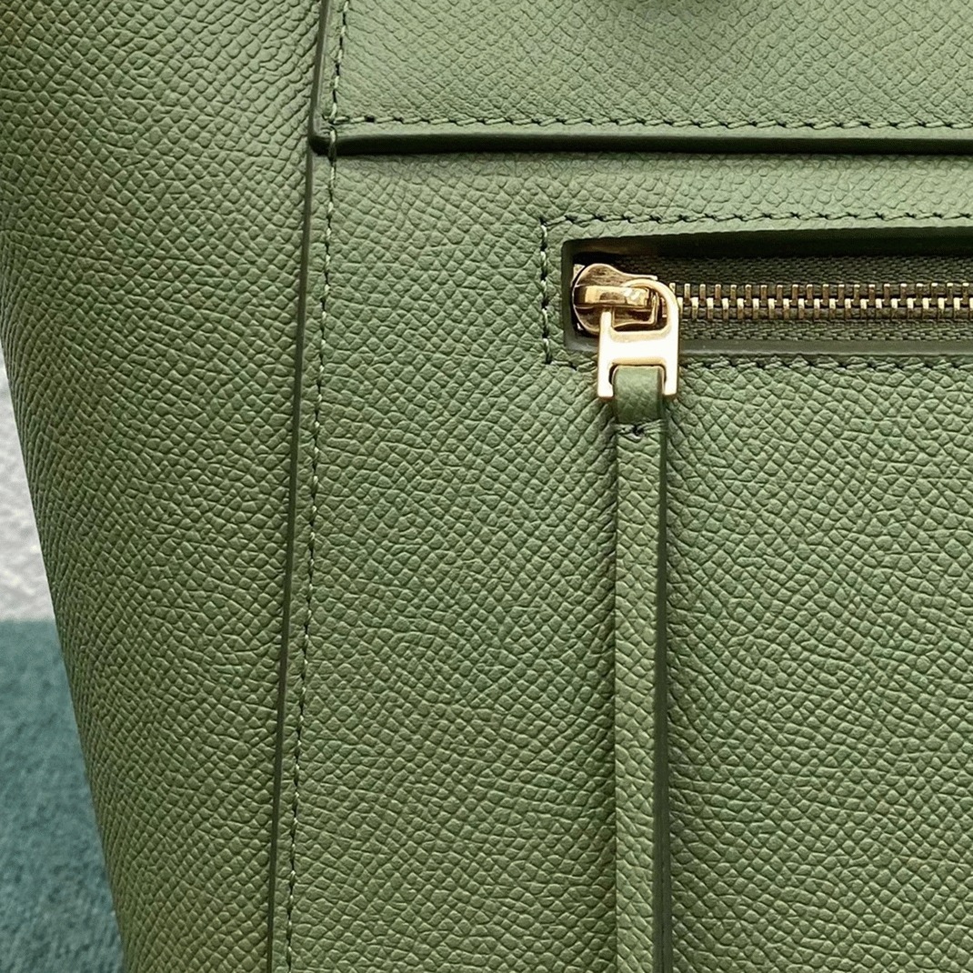 Ce1i*e Micro Belt Bag Knockoff in Light Khaki