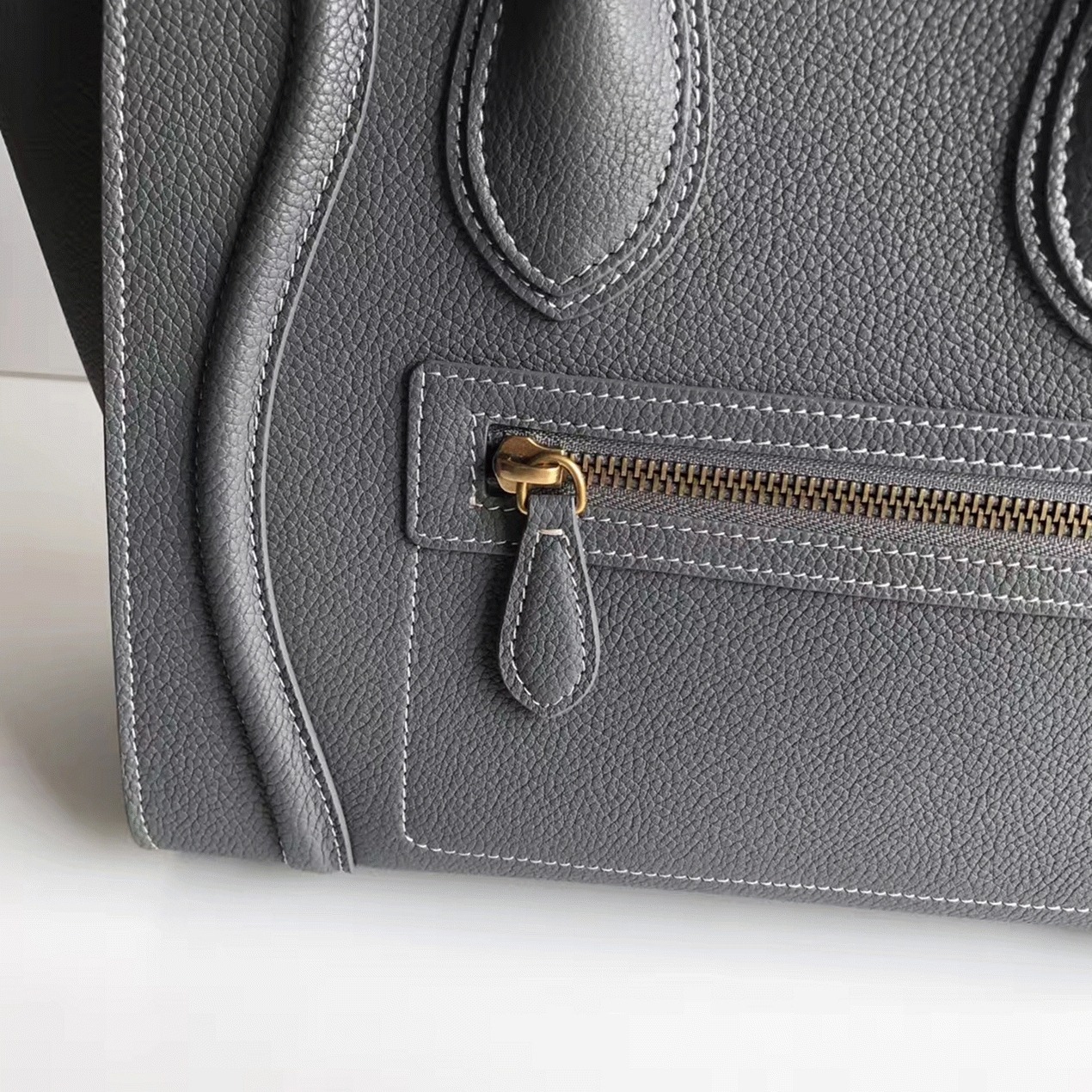 ce1i*e micro lU*gage tote bag faux in kohl