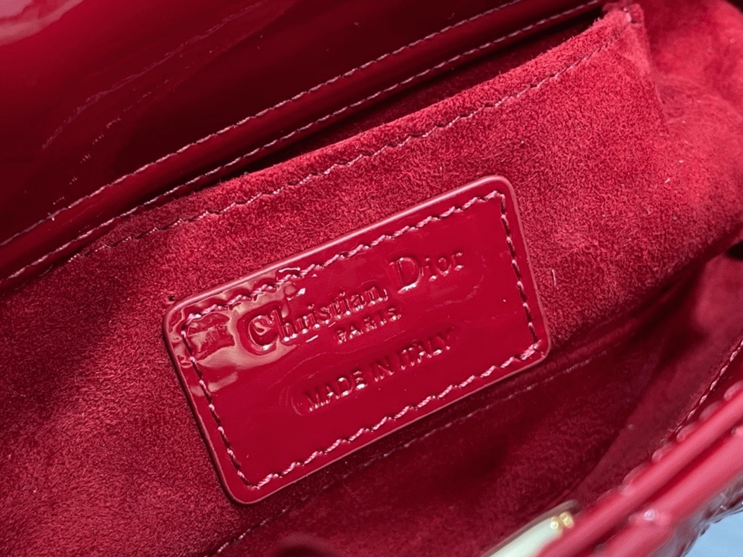 D10r Lady D-Joy Small Bag Imitation in Red