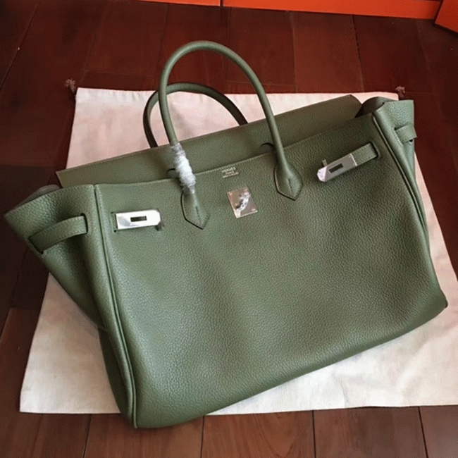 Canopee Color Top Replica H**me5 Birkin 40cm Tote