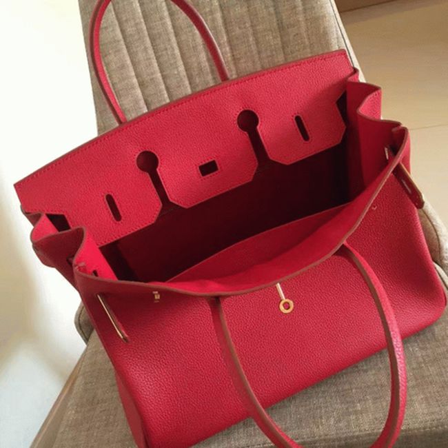 Budget Red H**me5 Birkin 30cm Fake Bag