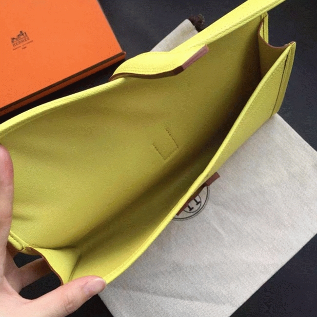 Soufre knockoff H**me5 Jige Elan clutch bag