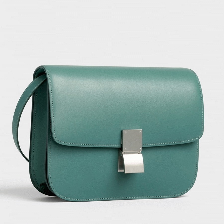 Top Quality Replica Ce1i*e Classic Box Medium Bag In Celadon