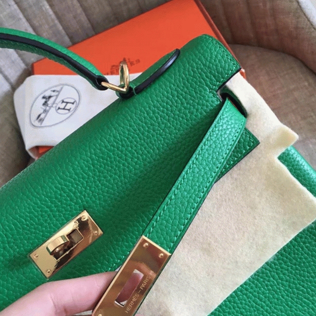 Bamboo Clemence Knockoff H**me5 Kelly Retourne 32cm Soft Tote