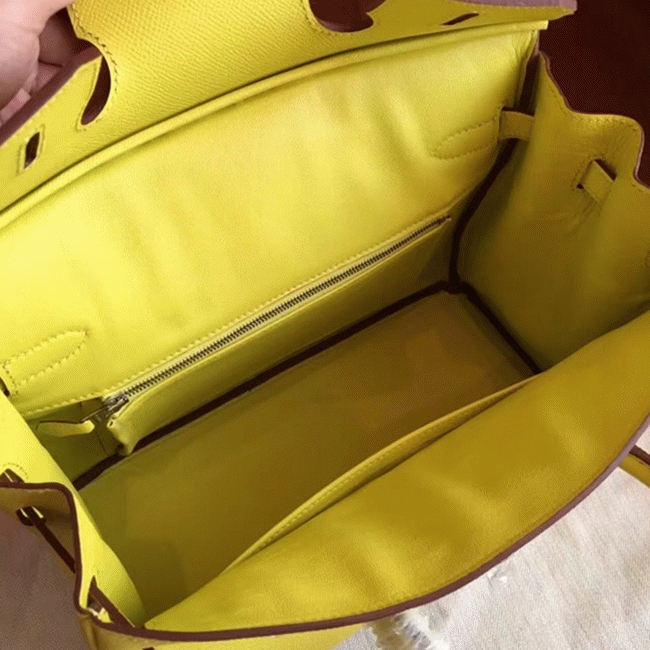 Jaune Shade Luxury Replica H**me5 Birkin 35cm Tote