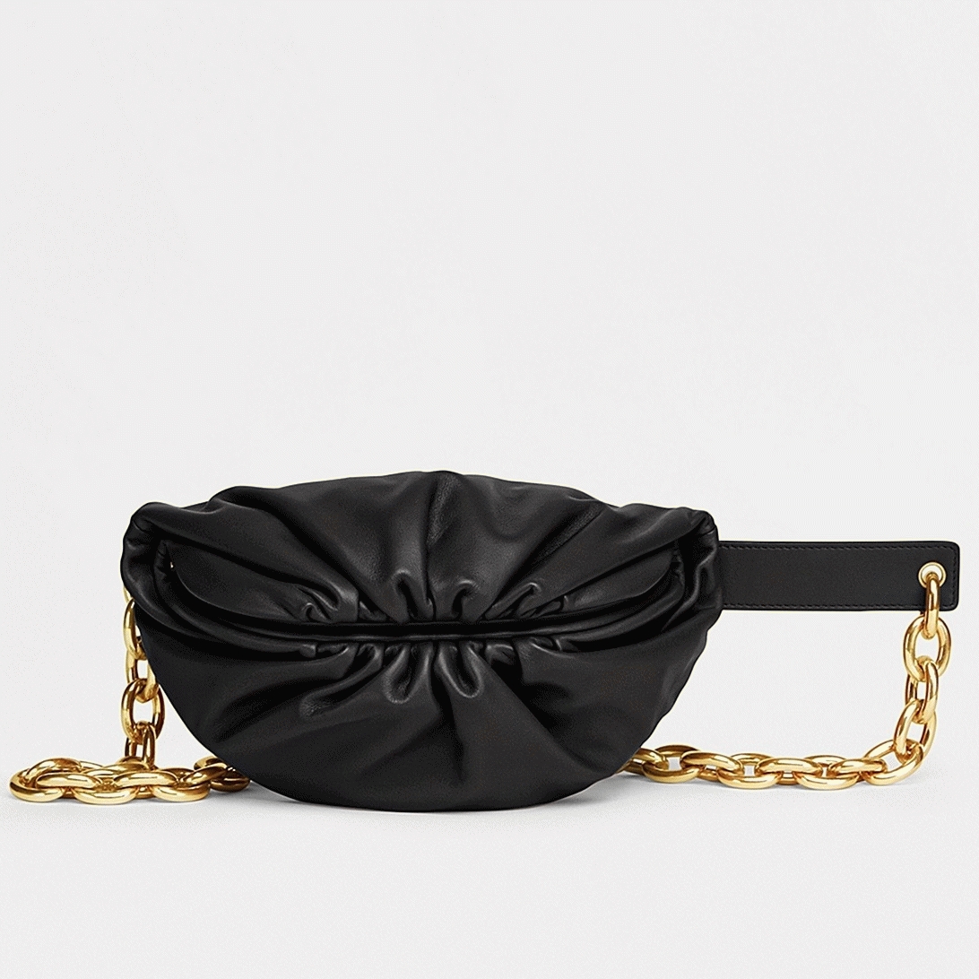 Replica B0tt*ga Ven*ta The Pouch Belt Bag Black