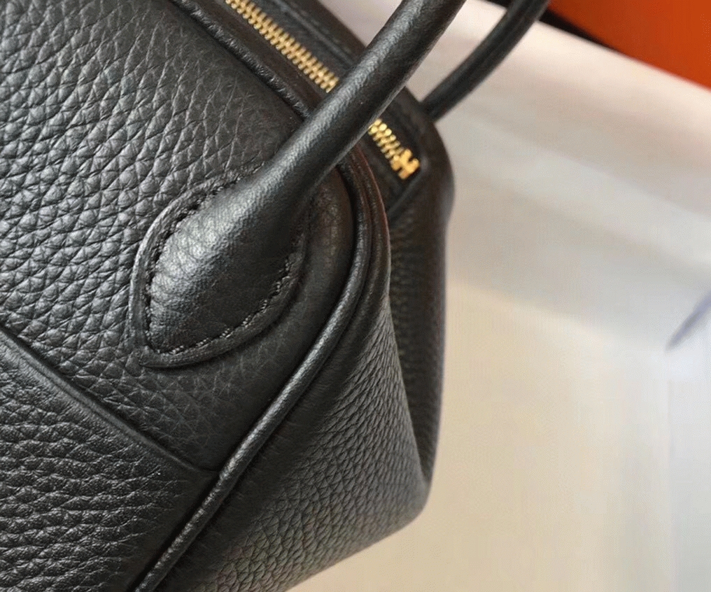 Fake H**me5 Lindy Mini handbag in black