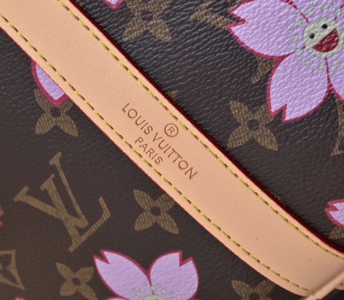 LV X TM Monogram Canvas Keepall 45 With Cherry Blossom