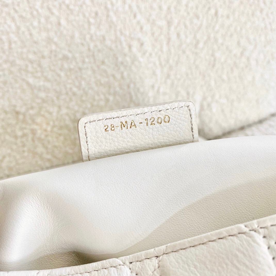D10r Caro Large Bag Replica in White