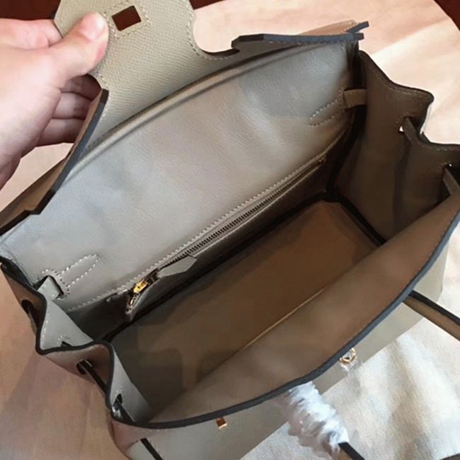 Top-Tier Grey H**me5 Birkin 25cm AAA Replica