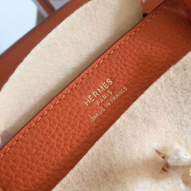 Orange H**me5 Birkin 30cm Classic Replica Purse