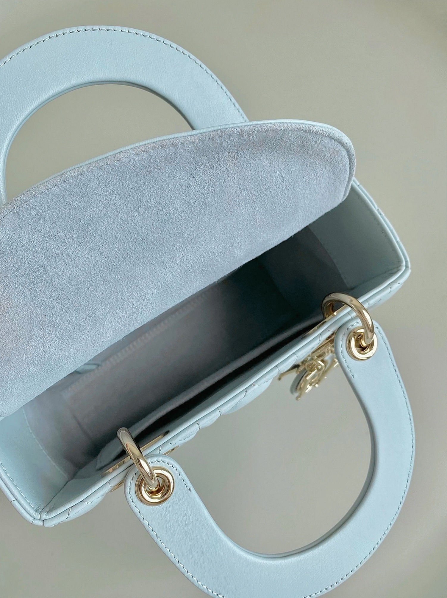 D10r Small Lady D10r My ABCD10r Bag Replica in Placid Blue