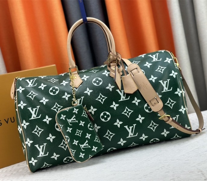 L0vis Vvtt0n Speedy P9 Bandouliere 50 Bag In Green