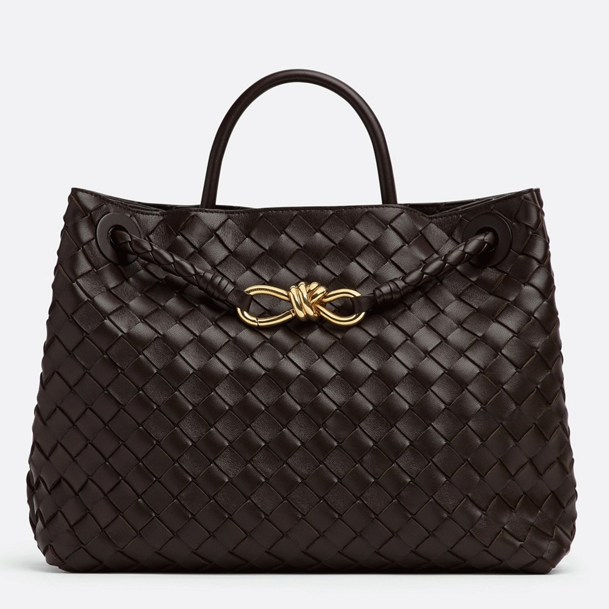 Fake B0tt*ga Ven*ta Large Andiamo Bag Fondant