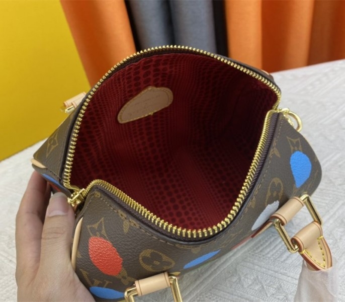 L0vis Vvtt0n X YK Monogram Canvas Speedy 20 Handbag With Textile Strap In Style 1