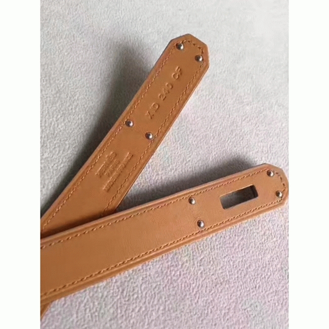 Etoupe epsom fake designer H**me5 Kelly belt