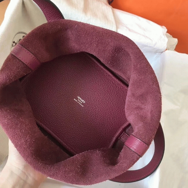 Ruby fake H**me5 Picotin Lock 18cm handbag