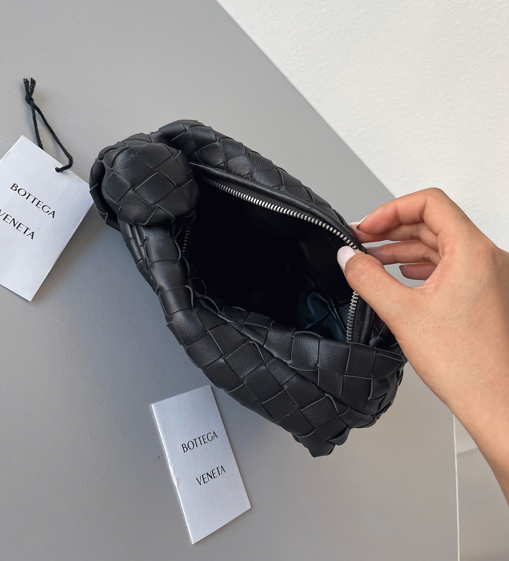 Knockoff B0tt*ga Ven*ta BV Jodie Mini Bag Black