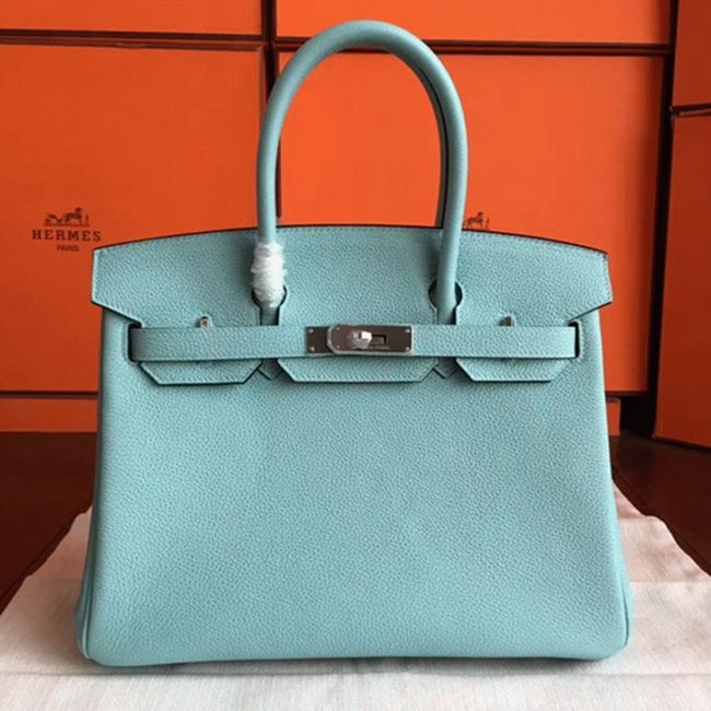 AAAAA Quality Blue Atoll H**me5 Birkin 30cm Luxury Replica