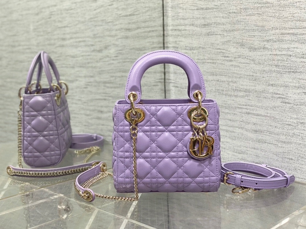 D10r Lady D10r Mini Bag Knockoff in Lilas