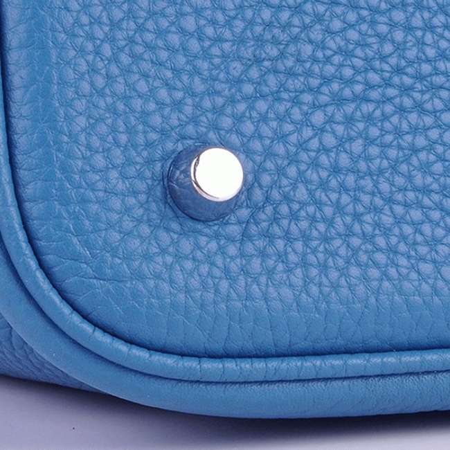Blue replica H**me5 Picotin Lock handbag