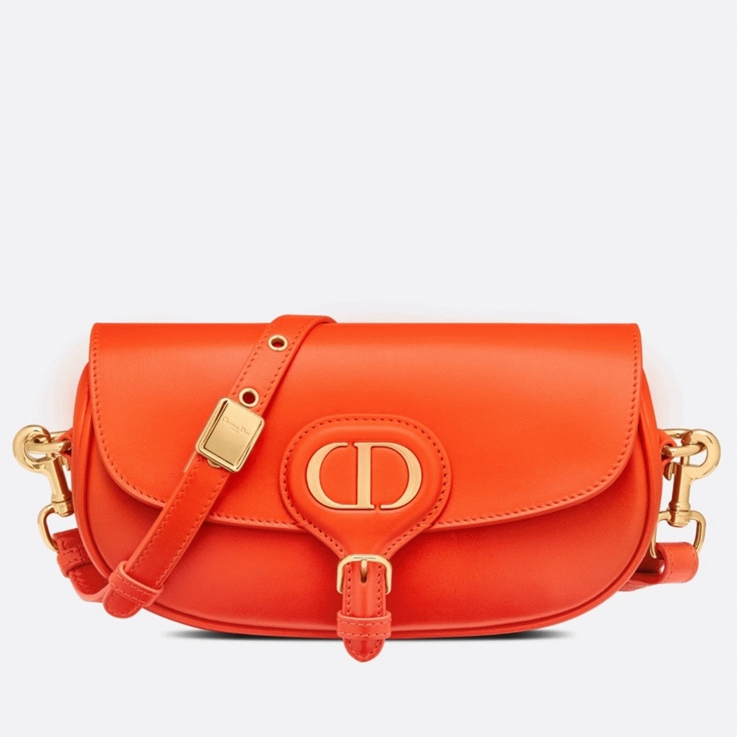 D10r Bobby East-West Bag Replica in Orange