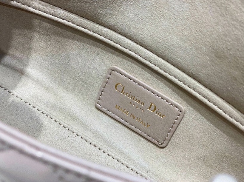 D10r Lady D-Joy Small Bag Replica in Hazelnut