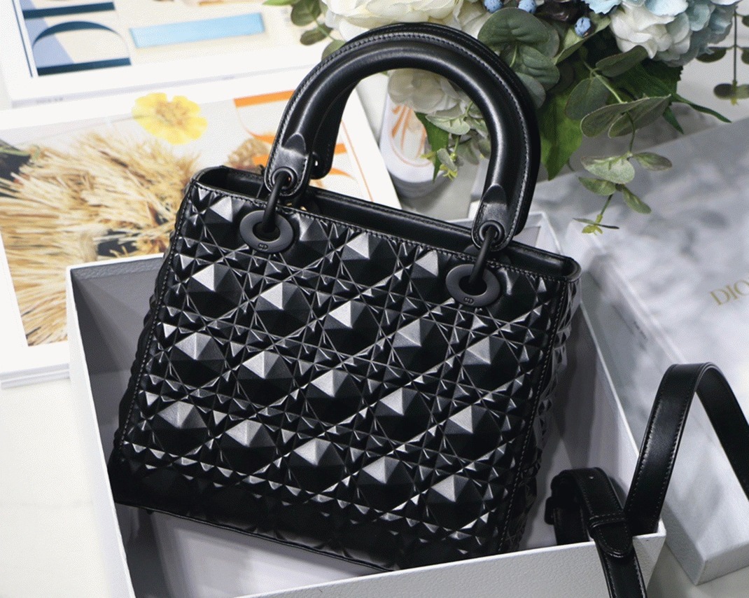 D10r Lady D10r Medium Bag Imitation in Black