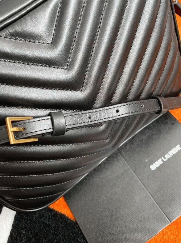 Replica Sa1nt Lau*nt Lou Camera Bag Black