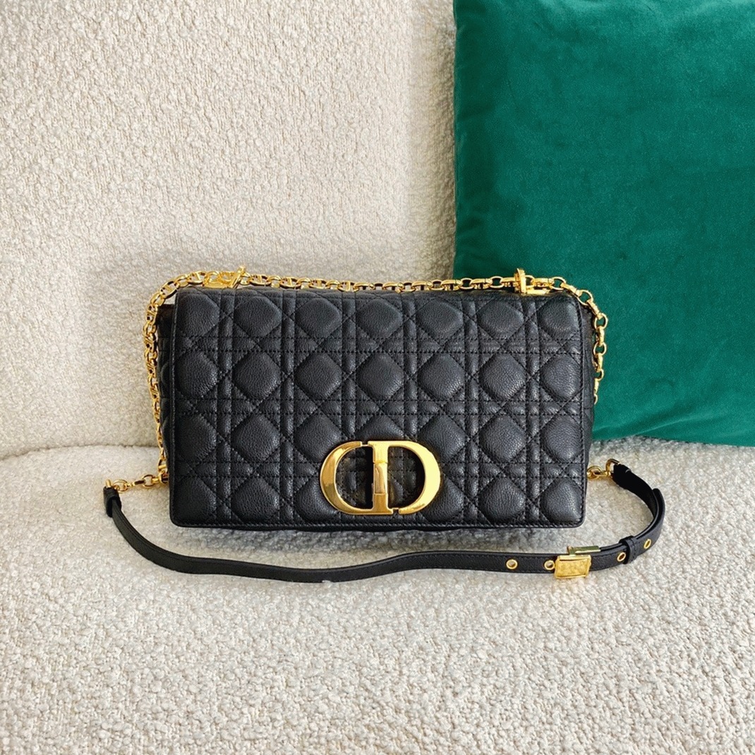 D10r Caro Large Bag Fake in Black
