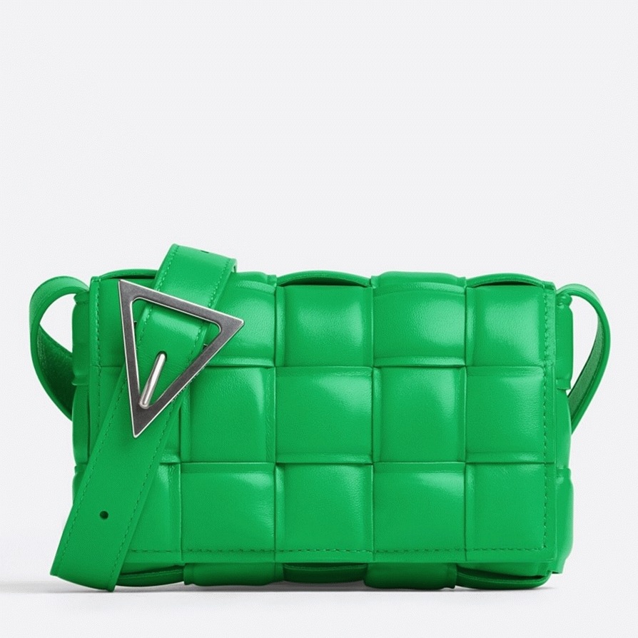 Replica B0tt*ga Ven*ta Small Padded Cassette Bag Parakeet