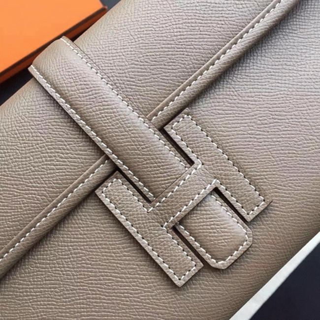 Etoupe knockoff H**me5 Jige Elan 29 clutch bag