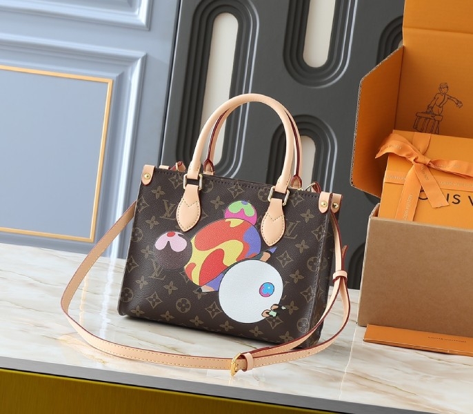 X TM Monogram Canvas OnTheGo PM With Bijou Edition