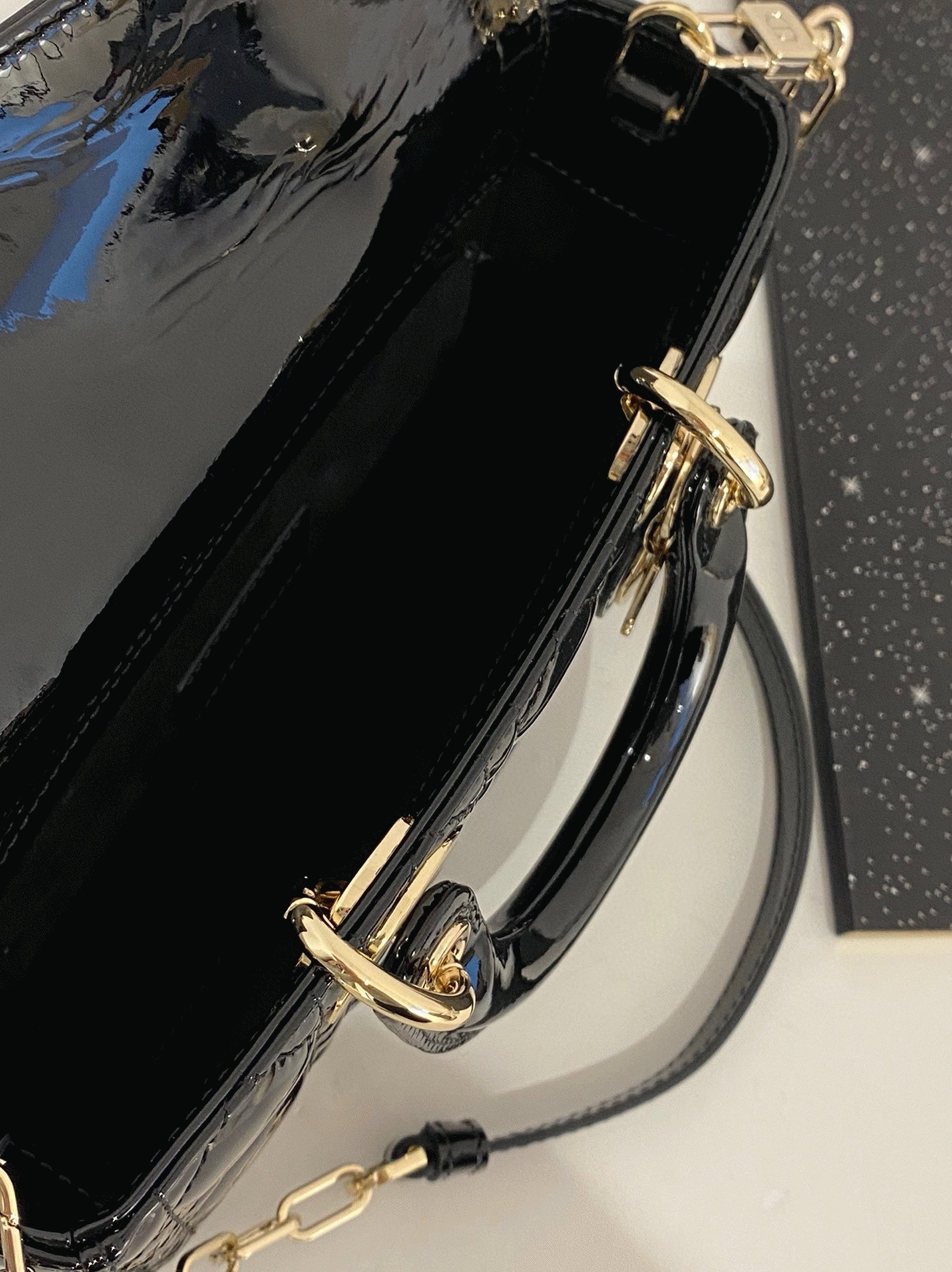 D10r Lady D-Joy Small Bag Fake in Black